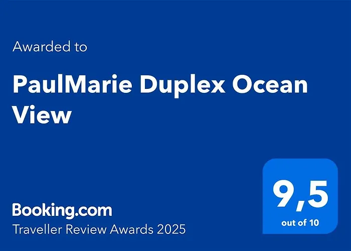 公寓 Paulmarie Duplex Ocean View 阿德耶